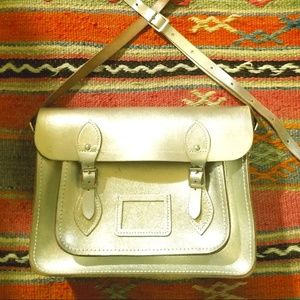 THE CAMBRIDGE SATCHEL COMPANY SILVER